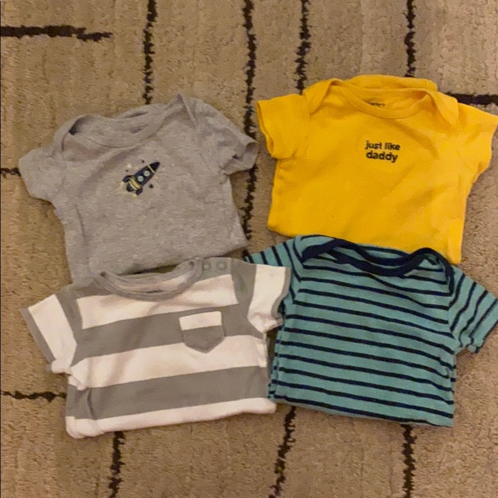 Onesies 3-6 month carters